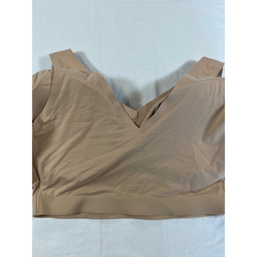 Soma Embliss Racerback Bralette Women's Beige XL NWOT Soft Support D2